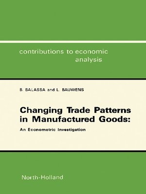 cover image of Changing Trade Patterns in Manufactured Goods
